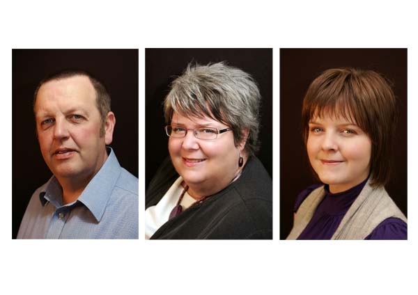 Attractive business portraits of the family management team at BDI Consultants.